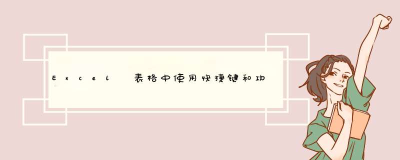 Excel 表格中使用快捷键和功能键